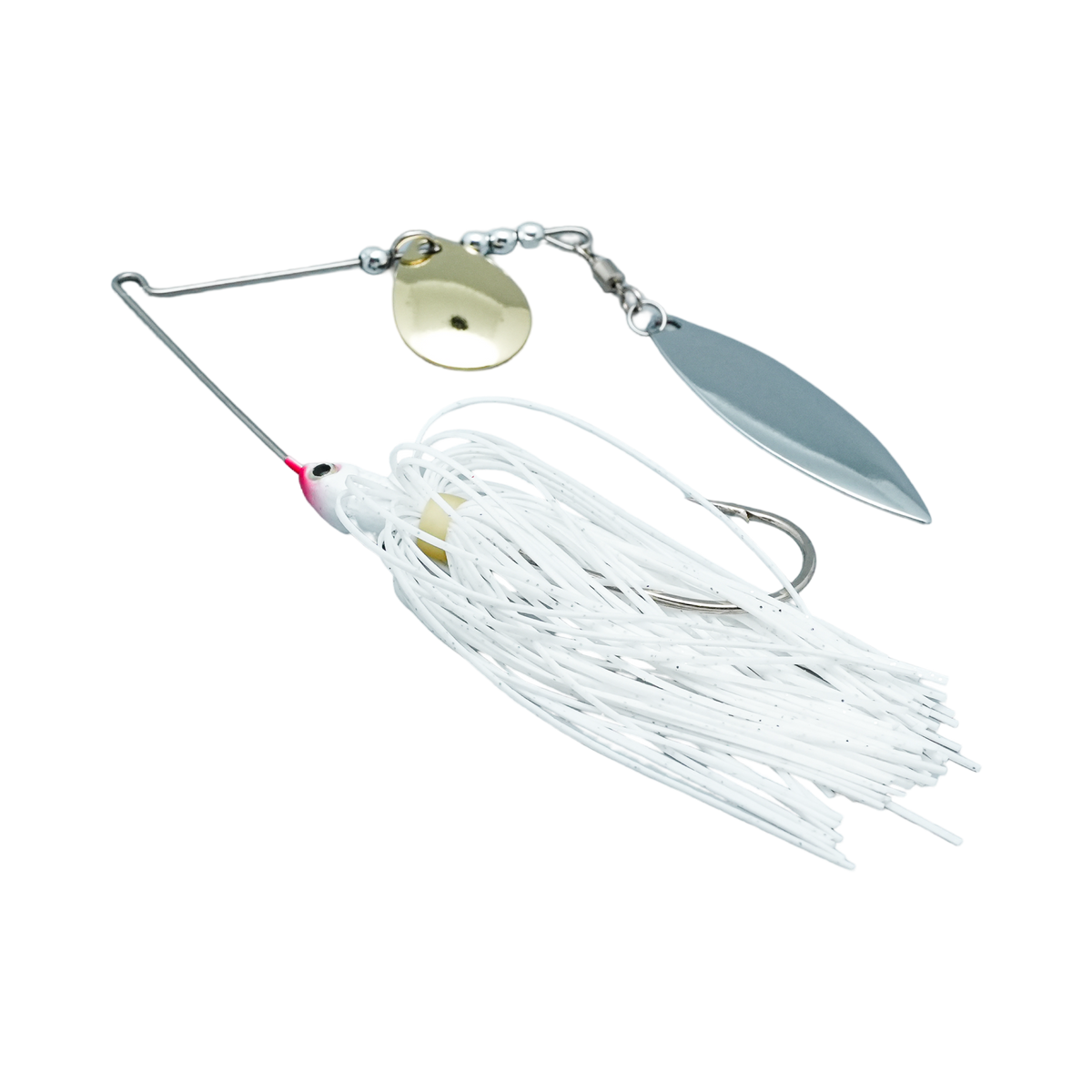 colorado fishing lure Luck E Strike - Premium Spinnerbait $25+ or rivers Abu Garcia Black Max Color:Full Red