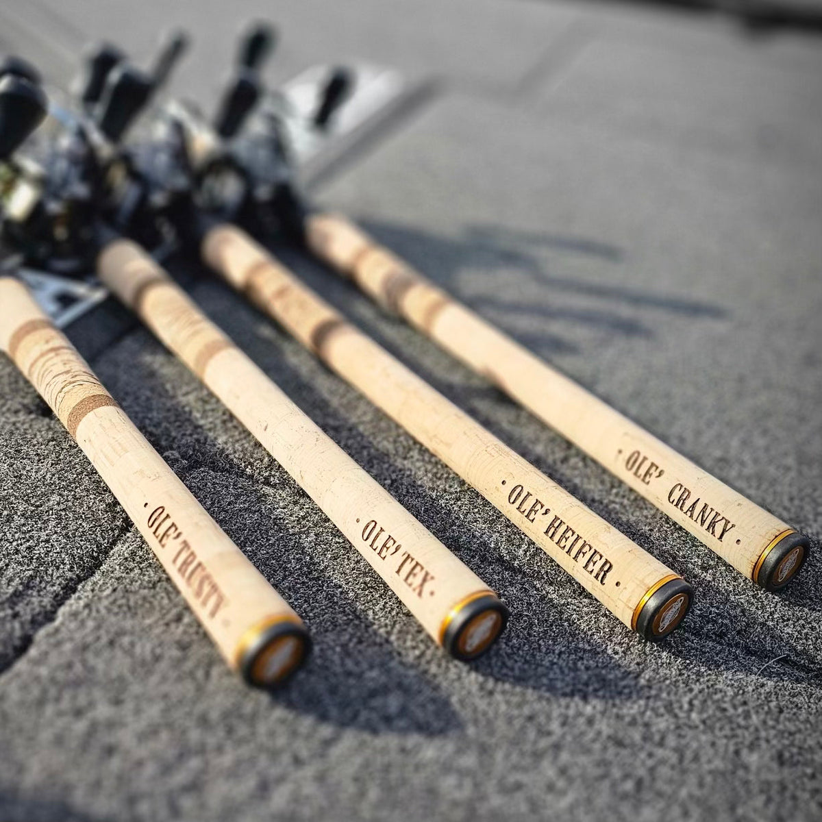 Odiehammer Rod Co. - OldHead Series Casting Rods – Save More Outdoors