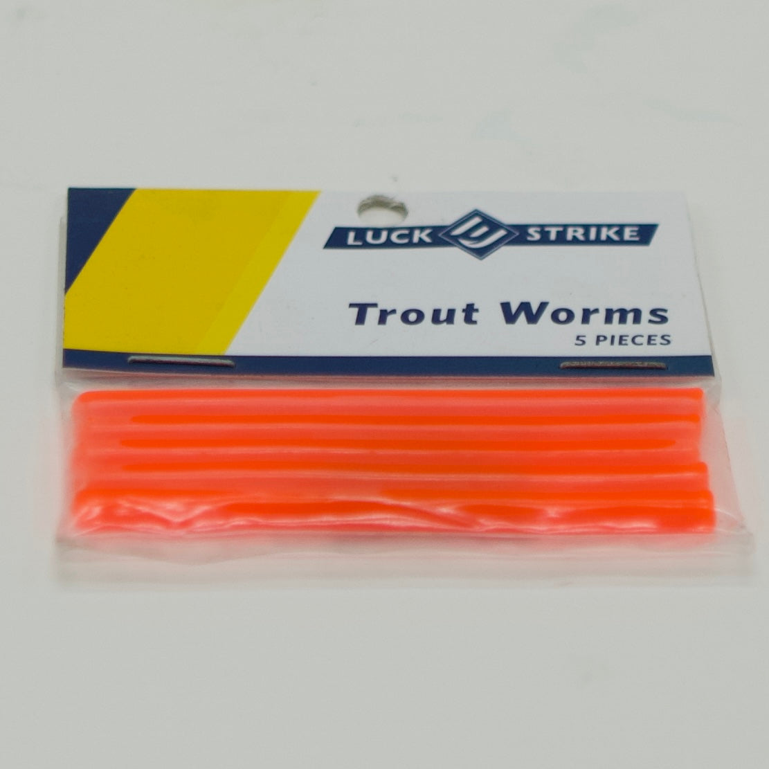 Luck E Strike - Trout Worms - 5pk