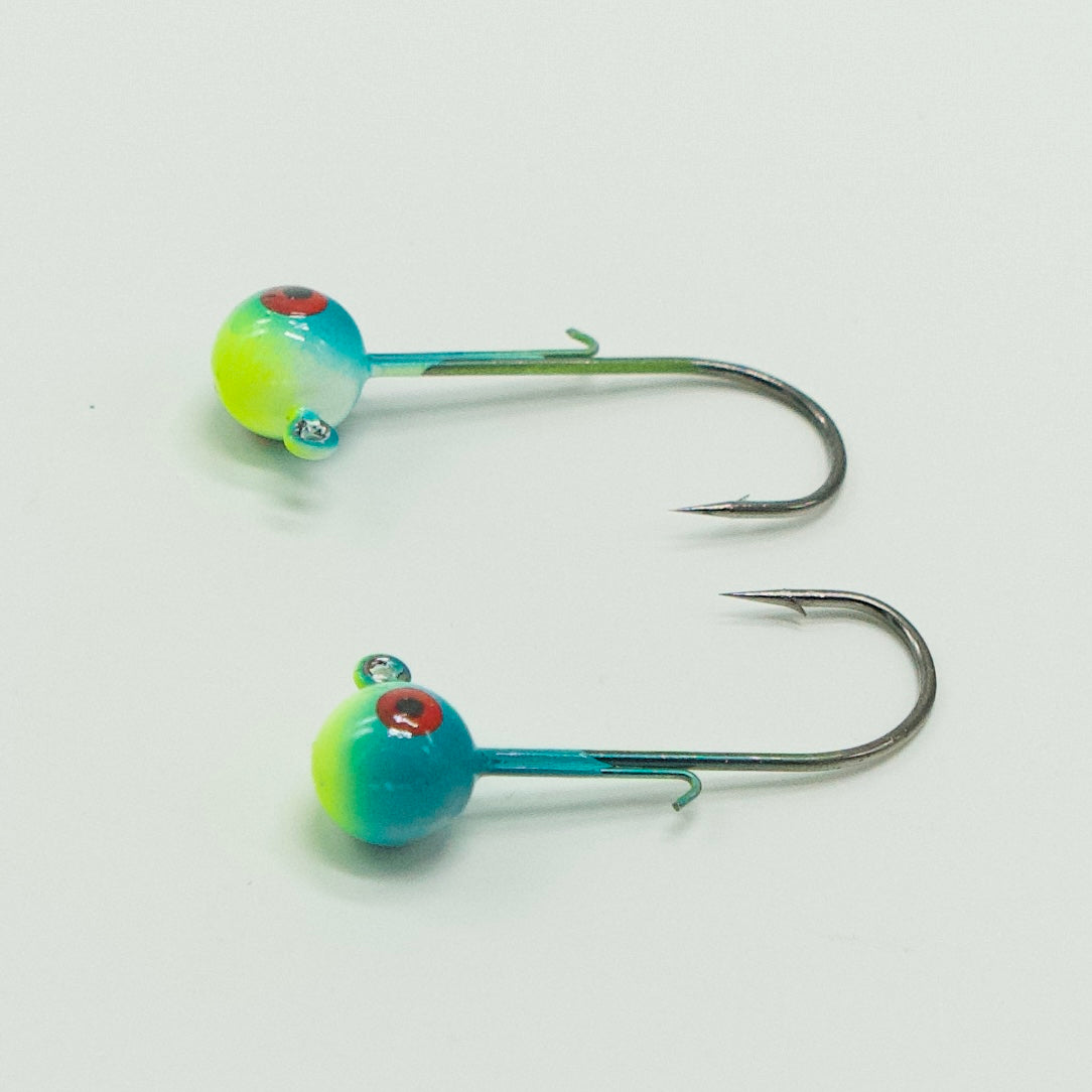 Luck E Strike - Crappie Magic Tri-Colored Jighead