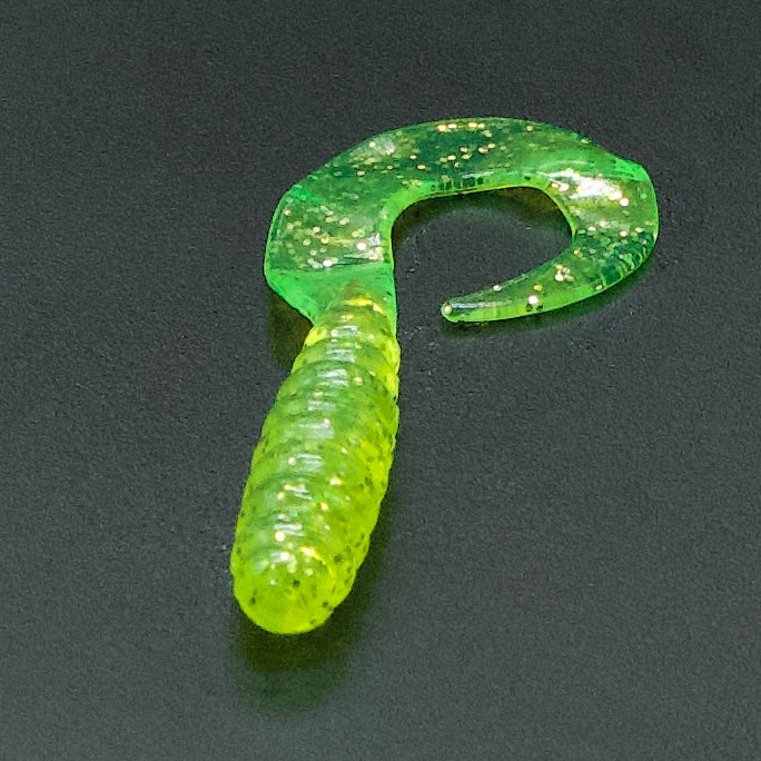 LUCK E STRIKE Basso Magic Finesse Worm – Esca Morbida A Corpo Cavo 5,5 Cm Per Bass (5 Pezzi)